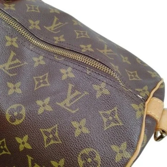 839555BS (X6) Louis Vuitton Travel Bag Keepall 60 Brown Monogram - Picture 5 of 8